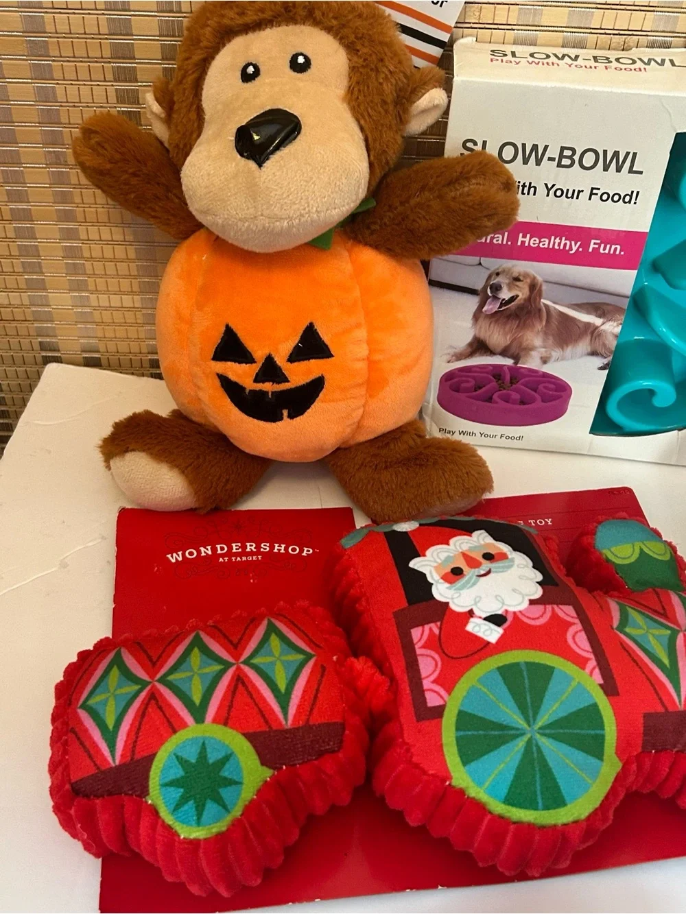NWT Bark-Pet Shoppe-Target-Dog Toy Lot 6 Pieces